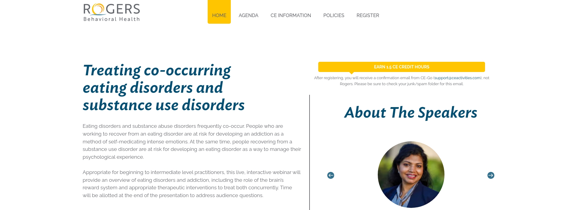 Treating co-occurring eating disorders and substance use disorders